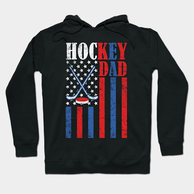 Hockey Dad Hoodie by AbstractA